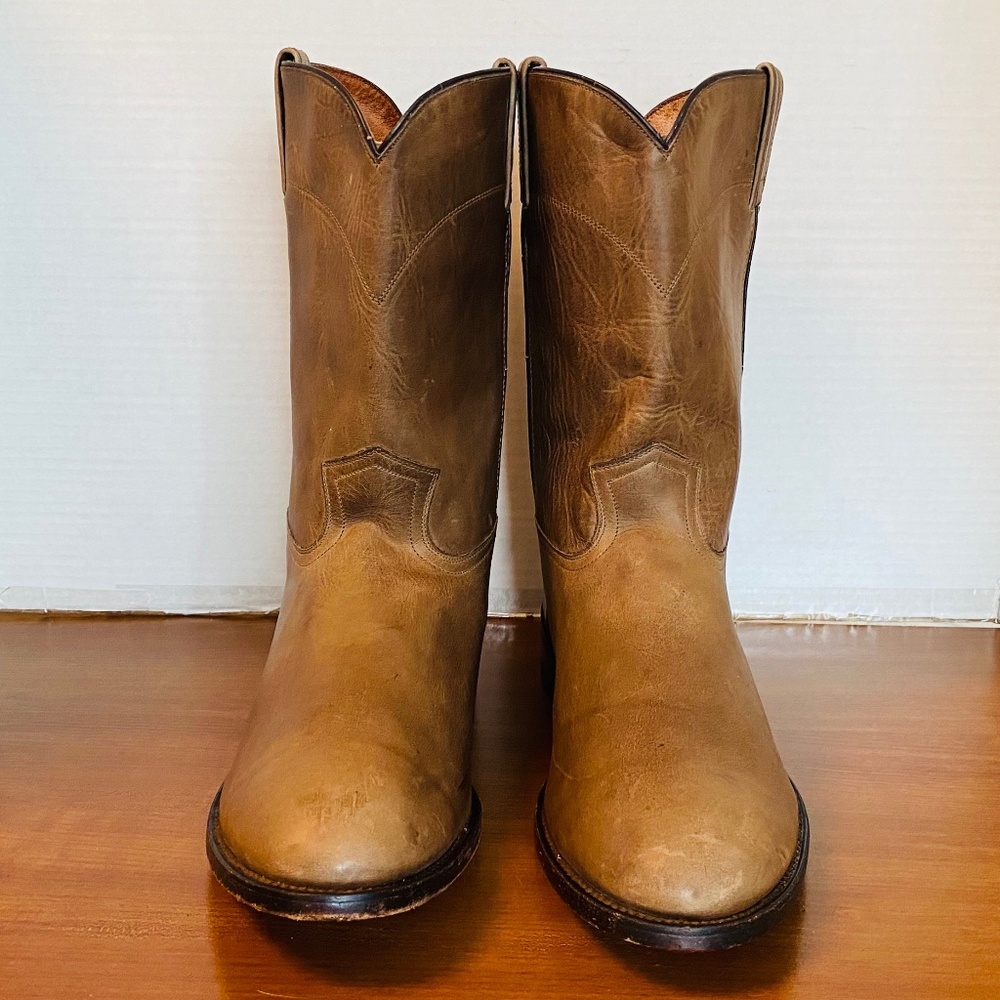 Caborca, Mens, Stone Leather Hand Made Western Boots, MX 30.5 / US 12 EE, Wide